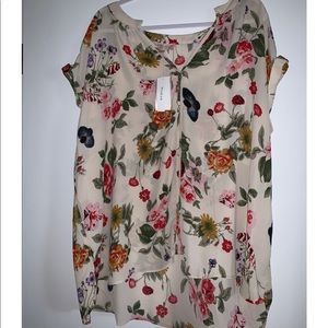 Floral shirt!